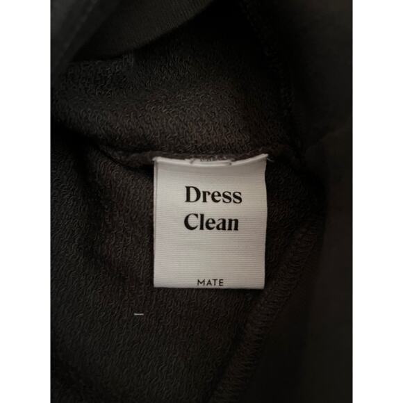 MATE THE LABEL Mini Organic Terry Raglan Sweatshirt Sz 12-18 month Charcoal - Picture 4 of 5